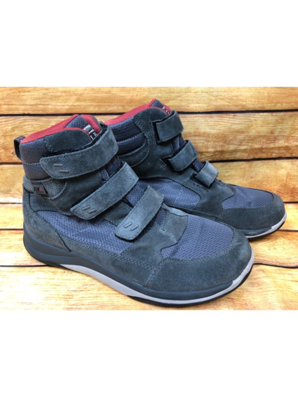 L.L. Bean Mens 8.5 Wide Tek 2.5 Primaloft Gray Snow High Top Sneakers Boots - Picture 3 of 10